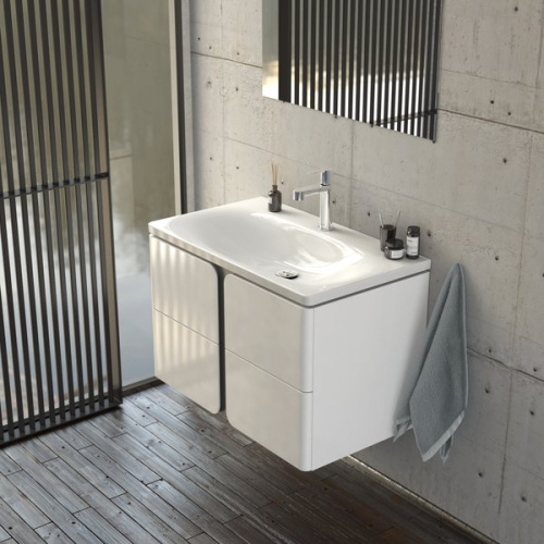 картинка Умывальник Ravak BALANCE 800 керамический белый от магазина Сантехстрой