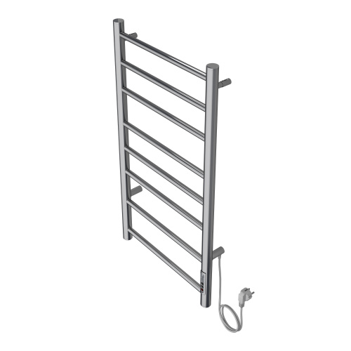 картинка Полотенцесушитель электрический AZARIO PARMA 400/800 8 секций, диммер справа, хром (AZ10848) от магазина Сантехстрой