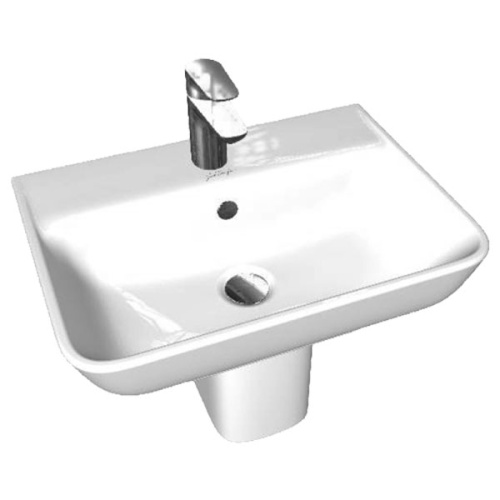 картинка Раковина Jacob Delafon Struktura 55 EGE112-00 Белая от магазина Сантехстрой