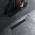 картинка W01SC-P11-050-01BM MasterFlow Трап для душа линейный универс затвор Cut Gradient 50см цвет черн мат от магазина Сантехстрой