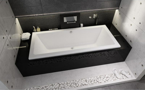 картинка Акриловая ванна Riho Lusso 170x75 B007001005 (BA1800500000000) без гидромассажа от магазина Сантехстрой