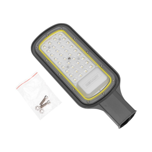 картинка Светильник светодиодный консольный ДКУ 03-30-5000К-Ш-C IP65 черный REXANT от магазина Сантехстрой