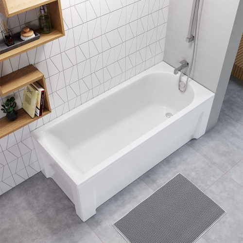 картинка Акриловая ванна TIMO MIKA 1800*700*580 (MIKA1870) от магазина Сантехстрой