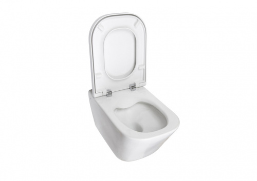 картинка Унитаз подвесной Roca GAP Clean Rim, безободковый (7.3464.7.L00.0) от магазина Сантехстрой