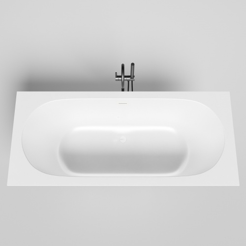 картинка Salini ORNELLA AXIS KIT 180 Встраиваемая ванна 1800х800х600мм, прямоуг. ,мат-л: S-Sense, дон. кл. "Up&Down",слив -перел.белый глянцевый от магазина Сантехстрой