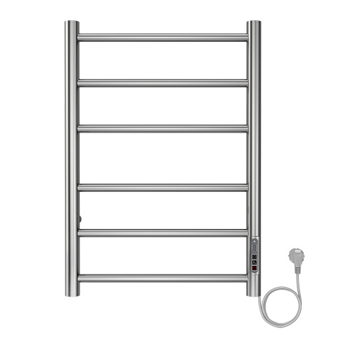 картинка Полотенцесушитель электрический AZARIO PARMA 400/600 6 секций, диммер справа, хром (AZ10846) от магазина Сантехстрой