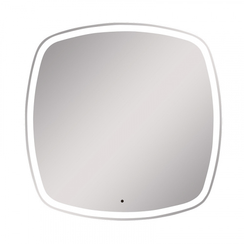 картинка Зеркало AZARIO Barca -TX 700х700/808х808 с 3-х режимной подсветкой, бесконтактный сенсор (LED-00002973) от магазина Сантехстрой