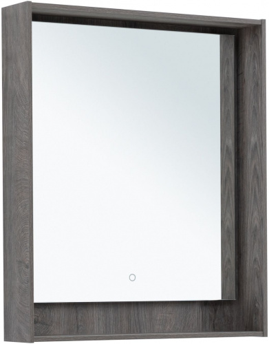 картинка Зеркало Милан 70 LED цв. дуб рошелье (336394) от магазина Сантехстрой