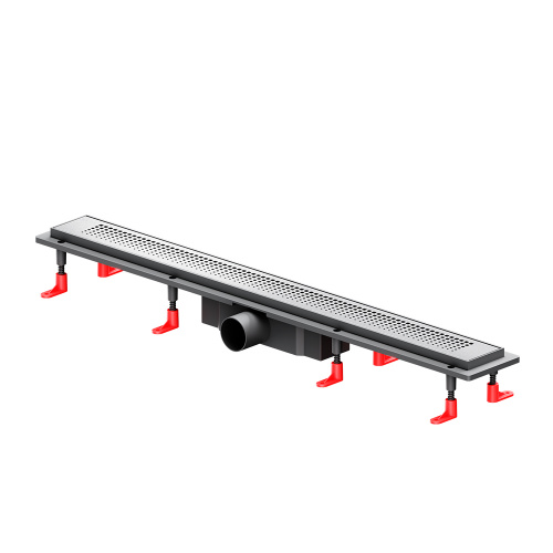 картинка W02SC-P11-080-01SB PrimeFlow Трап для душа линейный универс затвор Cut Gradient 80см цвет сталь мат от магазина Сантехстрой