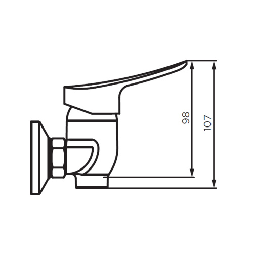 фото d1020000 norma смеситель для душа