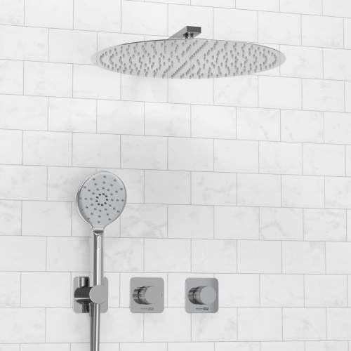 картинка A4651.293.090.117.271.087.127  Встраиваемый комплект для душа с верхней душевой насадкой и лейкой от магазина Сантехстрой