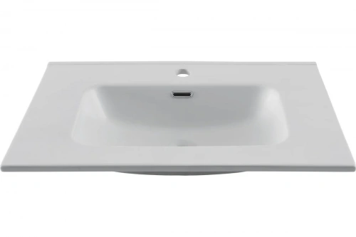 картинка Раковина-столешница Aquanet Flat 70 белый матовый 00330430 от магазина Сантехстрой