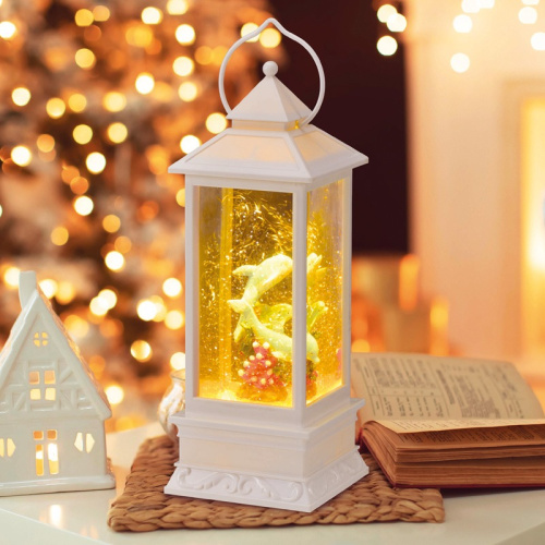 картинка Декоративный светильник Дельфины с конфетти,  USB NEON-NIGHT от магазина Сантехстрой