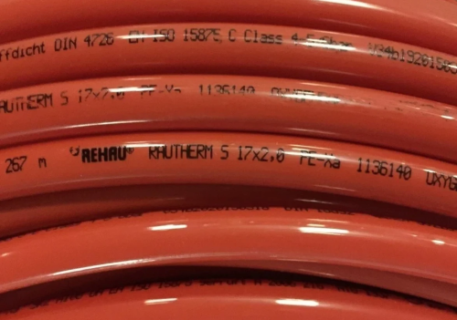 картинка Отопительная труба REHAU RAUTHERM S, D17 х D2.0 мм, отрезок 10 метров от магазина Сантехстрой