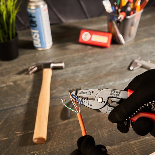 картинка Инструмент для зачистки кабеля REXANT HT-1042 0.20-1.25 мм от магазина Сантехстрой