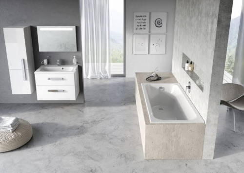 картинка Акриловая ванна Ravak Chrome Slim 170x75 C741300000 без гидромассажа от магазина Сантехстрой