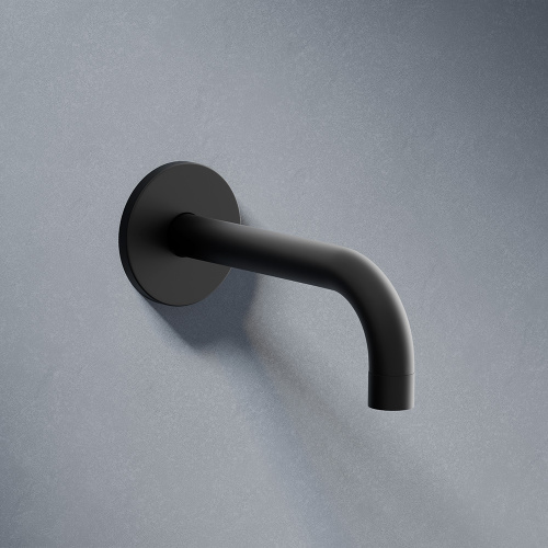 картинка 947510300 Apollo встраиваемая душевая система с ванно-душевым смесителем и изливом, чёрный от магазина Сантехстрой