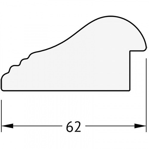 картинка Зеркало Evoform Exclusive 171х111 BY 1214 с фацетом в багетной раме - Палисандр 62 мм от магазина Сантехстрой