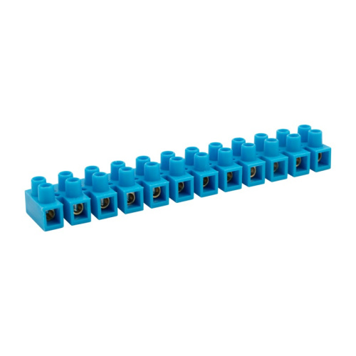 картинка Клеммная винтовая колодка KВ-10 4-10, ток 10 A,  полипропилен синий REXANT (10 шт. /уп. ) от магазина Сантехстрой