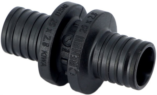 картинка Муфта Rehau 20, 20, PPSU (полифенилсульфон PX), равнопроходная (3 шт.) от магазина Сантехстрой