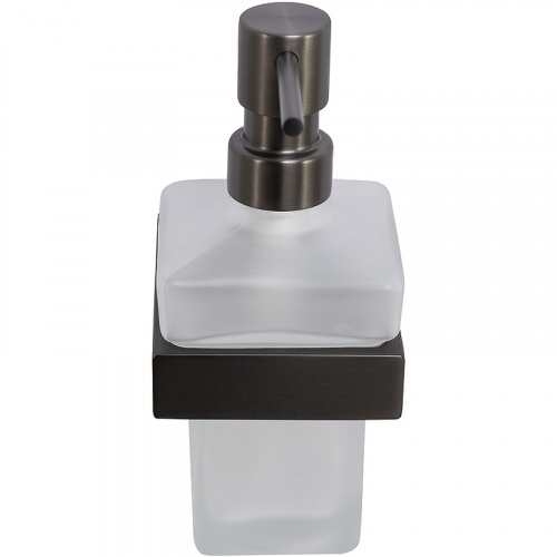 картинка Дозатор для жидкого мыла Cezares Slider SLIDER-SOIS-V-GM Оружейная сталь от магазина Сантехстрой