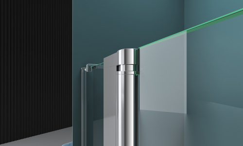 картинка Душевая дверь BelBagno Etna 90 ETNA-B-12-60/30-C-Cr профиль Хром стекло прозрачное от магазина Сантехстрой