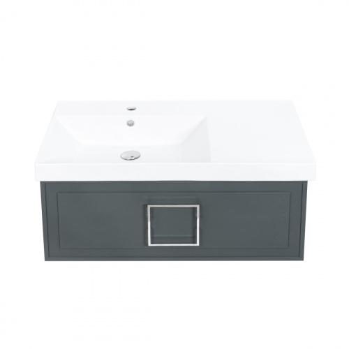 картинка Раковина на тумбу La Fenice Cubo CU.NN.90L, чаша слева от магазина Сантехстрой