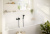 фото смеситель для ванны hansgrohe 72443670 черный