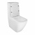 картинка Унитаз-компакт Azario MIRADA S 385х620х920 напольный, безободковый в комплекте с бачком и сиденьем микролифт, белый (AZ-1288A) от магазина Сантехстрой