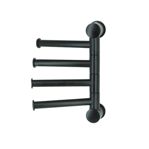 картинка K-1054BLACK Держатель полотенец четверной от магазина Сантехстрой