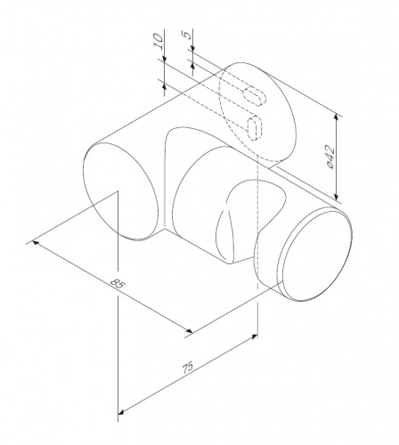картинка F0500864 Держатель для душа от магазина Сантехстрой
