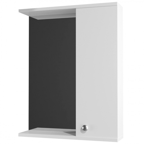 картинка Loranto Моника Зеркало-шкаф 50 без светильника, правостороннее, 500х695х135 от магазина Сантехстрой