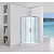 картинка Душевой уголок 80х80 см Black & White Stellar Wind 1018080 прозрачное от магазина Сантехстрой