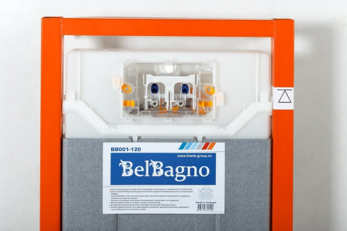 картинка Инсталляция BelBagno BB001-120 для подвесного унитаза без клавиши смыва от магазина Сантехстрой