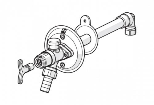 картинка Клапан водоразборной колонки DN20 Oras 431420 от магазина Сантехстрой