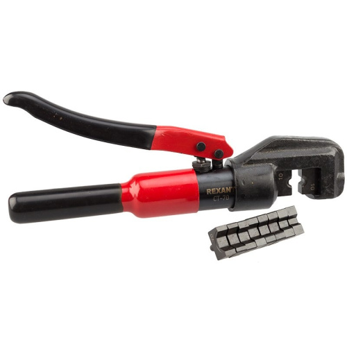 картинка Пресс гидравлический REXANT CT-70 (ПГР-70) для наконечников 4-70 мм² от магазина Сантехстрой