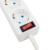 картинка Удлинитель PROconnect 3 гнезда,  1.5 м,  3х0.75 мм²,  с/з,  с кнопкой,  белый от магазина Сантехстрой