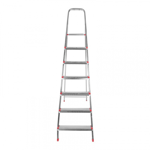 картинка Стремянка металлическая 7 ступенек,  усиленный профиль REXANT от магазина Сантехстрой