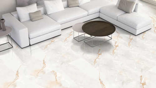 картинка Плитка керамогранитная AZARIO ONICE BIANCO 60х120 Glossy (E2040821120G) от магазина Сантехстрой