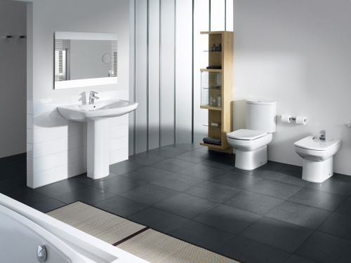 картинка Чаша унитаза Roca Dama Senso напольная (7.3425.1.700.0) от магазина Сантехстрой