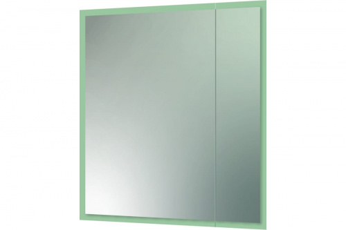 картинка Зеркало-шкаф Reflection Cube led 700x800 RF2212CB от магазина Сантехстрой