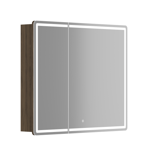 картинка Зеркальный шкаф для ванной комнаты Mirror Ceramica Nova mi90ech от магазина Сантехстрой