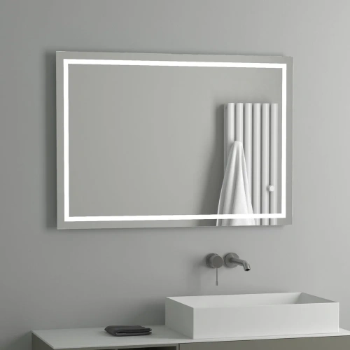 картинка Зеркало Evoform Ledline BY 2137 100х70 от магазина Сантехстрой