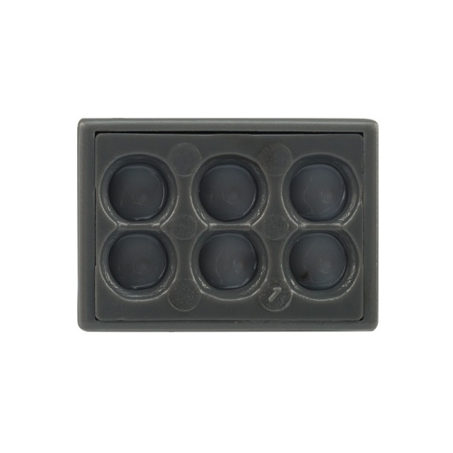 картинка Экспресс-клемма с пастой СМК 773-306, 6-проводная до 2,5 мм²,  серая (50 шт/уп) REXANT от магазина Сантехстрой