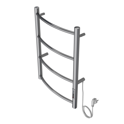 картинка Полотенцесушитель электрический AZARIO VERONA 400/600 4 секции, диммер справа, хром (AZ04846) от магазина Сантехстрой