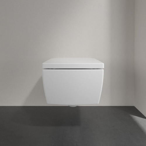 картинка Сиденье для унитаза Villeroy&Boch Memento 2.0 8M24S101 Белое с микролифтом от магазина Сантехстрой