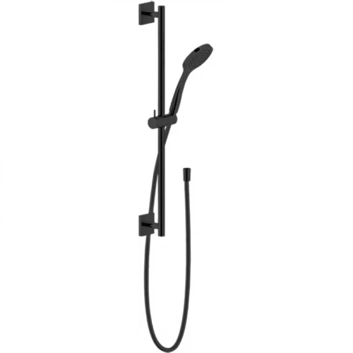 картинка Gessi Emporio Emporio shower Штанга в комплекте с душевой лейкой легкой очистки, шланг 1,50 м, цвет: Black XL от магазина Сантехстрой