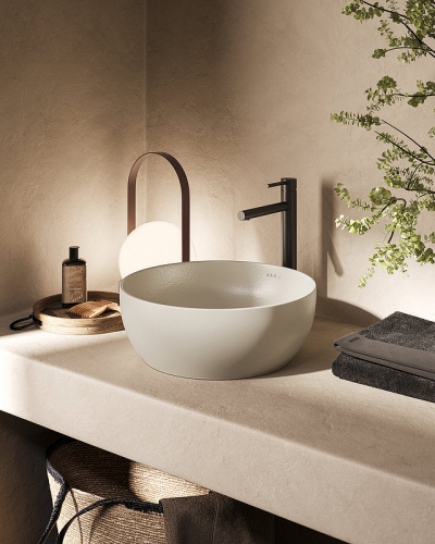 картинка Раковина-чаша Vitra Outline Recycled 41 7992B066-0016 Матовый тауп от магазина Сантехстрой