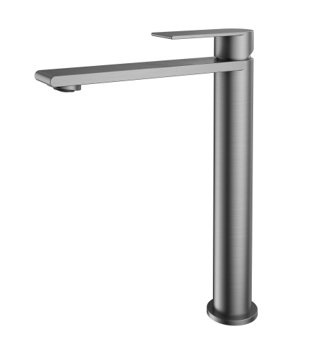 картинка Смеситель для раковины Vogue (SS) VBF-2VS2GM, вороненая сталь от магазина Сантехстрой