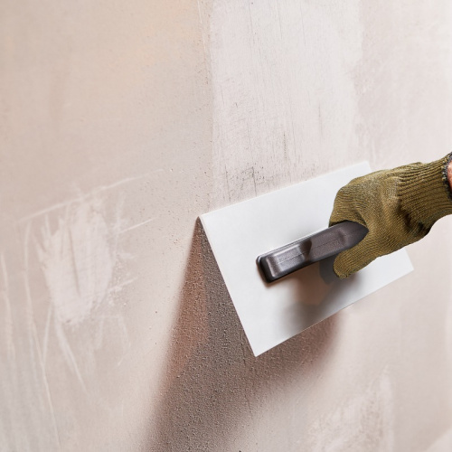 картинка Гладилка пластиковая для декоративных работ 140х280 мм,  пластиковая ручка REXANT от магазина Сантехстрой